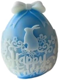 Smello Happy Easter Bunny Silicone Mould for Candles, Soap & Resin (SCM 284)