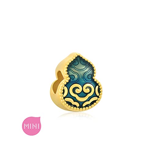 CHOW SANG SANG 999 24K Gold Cultural Mini Wulu (Groud) Charm Bracelet for Women [Pure Gold Not Gold Plated] 92660C4