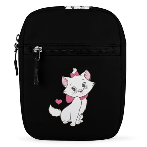 マリーちゃん　ミニショルダーバッグ ポシェット 猫柄 マリーちゃん ショルダーバッグ スマホバッグ 斜