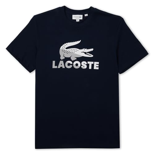 Image of Lacoste Men's Regular Fit Graphic Jersey Blend T-Shirt