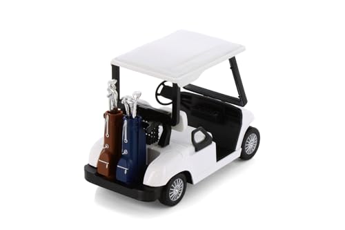 Box de 12 Carritos de Golf KiNSMART 4.5" Escala miniatura 7