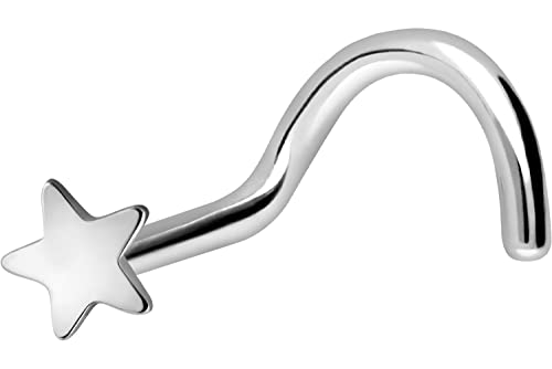 Ya en mundofriki.es: PIERCINGLINE pendiente nasal de acero quirúrgico con estrella - piercing nasal en color plata