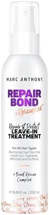 Marc Anthony Repairing Leave-In Conditioner, 8.45 fl oz - Repairs, Strengthens & Maintains Bonds within Hair - Eliminates Frizz, Flyaways & Reduce Breakage - Dry & Damaged Hair
