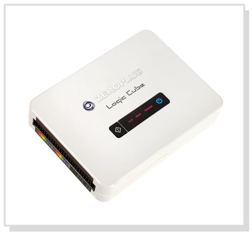 Zeroplus Lap-C PC Based Logic Analyzer 16 Channels 64Kb Memory per Channel Up to 100MHz Sampling 120 Protocol Decoders Portable Debugging Tool (Lap-C (16064))