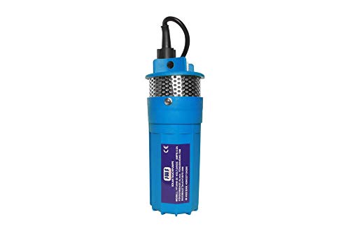 Solar Tiefbrunnenpumpe 24V 70m PV Tauchpumpe Kunststoffgehäuse Pumpe Cover