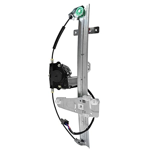 Image of TRQ Front Left Power Window Regulator & Motor Assembly Drivers Side Compatible with 2000-2004 Jeep Grand Cherokee CH1350122