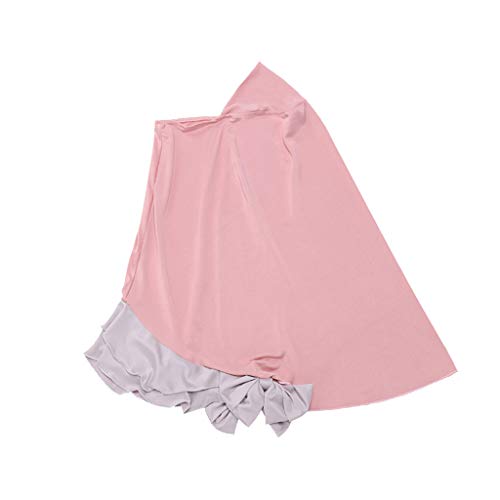 Girls Full Cover Hijab Abayas Dubai Kaftan Prayer Muslim Dress Long Sleeve Ruffles 𝗥obe Ramadan Clothing for Kid4