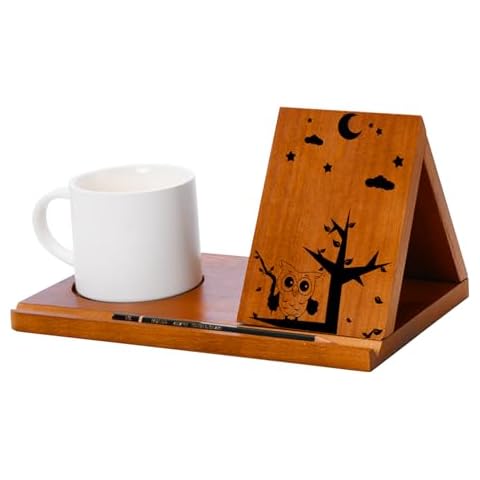 VTOPVMAX Wooden Triangle Book Stand Cover