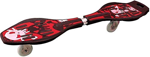 Wave Board Skate Board with Carry Bag LED Flash Colorful Lights in 2 Wheels for Outdoor for Kids Skateboard for Kids