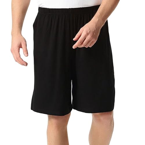 Men's Summer Pajama Shorts Cotton Pjs Comfy Thin Fall Spring Breathable Lounge Soft Stretchy Sleepwear2