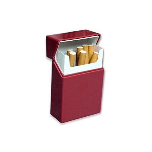 Hard Box Full Pack Cigarette Case (King Size) (Assorted Colors) #ch25
