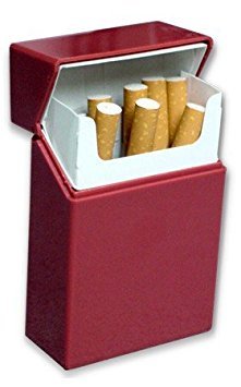Amazon.com: Hard Box Full Pack Cigarette Case (King Size) (Assorted Colors)  #ch25 : Health & Household