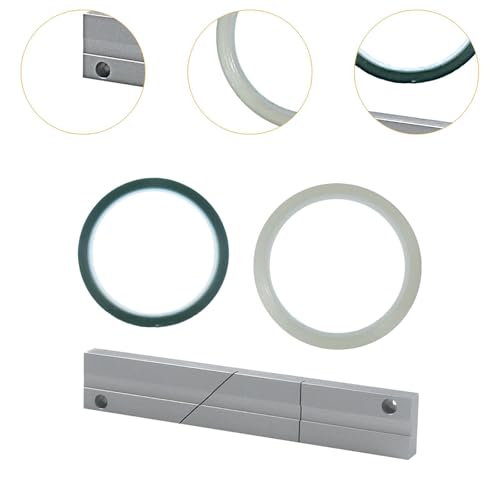 BWOFJGWH 1/4 10-inch Tape Block Set, Recorder Parts, Easy Assembly, Multifunctional Aluminum Guide Tape for Dorm, Household, School, Type B