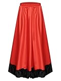 Ourlet long et large, cette jupe est parfaite pour tourner, virevolter et danser