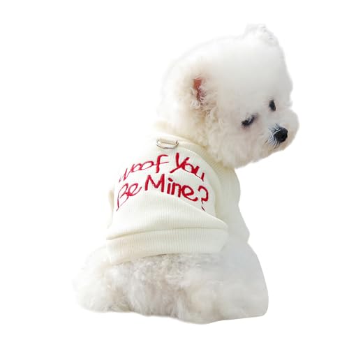 Suéter para Perro Pequeño Día San Valentín