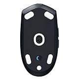 WFB 2 Sets Fast 5.1 Rounded Curved Edges Mouse Feet Skates for Logitech Superlight Wireless Gaming Mouse Feet Replacement (0.8mm,Smooth,PTFE) Pro Performance Upgrade (for G304/G305 2set)