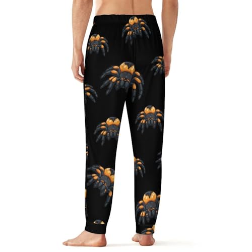 Spider Tarantula Men's Pajama Pants Soft Lounge Bottoms Casual Sleepwear Loungewear3