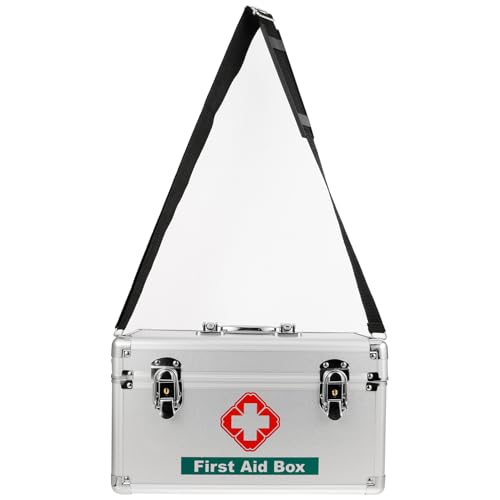 Scatola Pronto Portatile Organizer Medicinali Capacità Per Viaggi e Attività Outdoor Design Resistente e Maneggevole