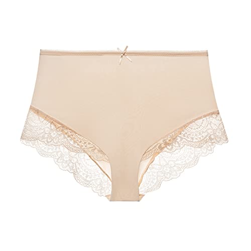 Sous-vêtements taille haute femme contre les irritations : culotte extensible douce