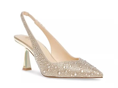 Betsey Johnson Women's Mya, Gold, 8 M US