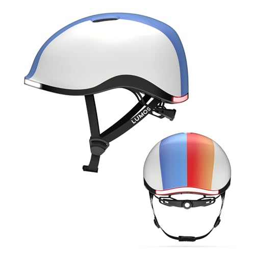 Image of Lumos Nyxel Kids Bike Helmet, Adjustable Kids Helmets Customizable Front and Back LED Lights, Multi-Sport Protection Lightweight for Boys and Girls