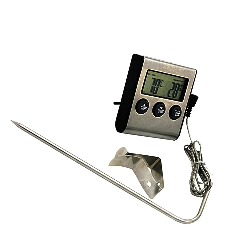 NAMOARLY 1set BBQ Meat Thermometer Thermometer with Clip for Accurate Cooking Baking Grilling Kitchen Tool for Precise Measurement