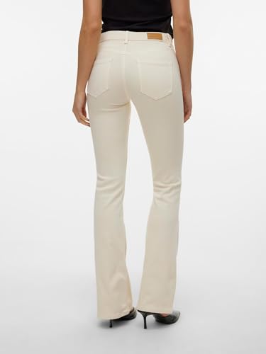 VERO MODA Female Ausgestellt VMFLASH Mid Rise Ausgestellt Jeans – Ansicht 4