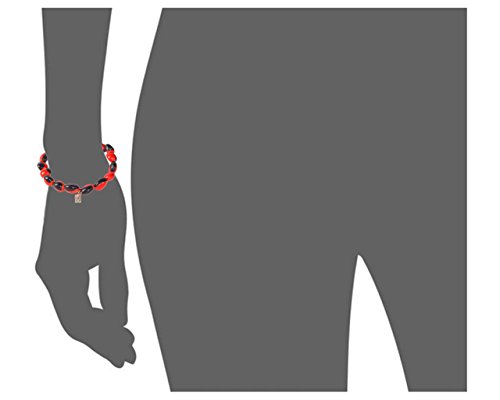 EVELYN BROOKS Classic Stretchy Adjustable Beaded Bracelet for Women 6.5” - 7.5” w/Meaningful Good Luck Huayruro Seeds Beads - Great Gifts for Mom, Daughter, Sister, Aunt, Girlfriend - Image 3