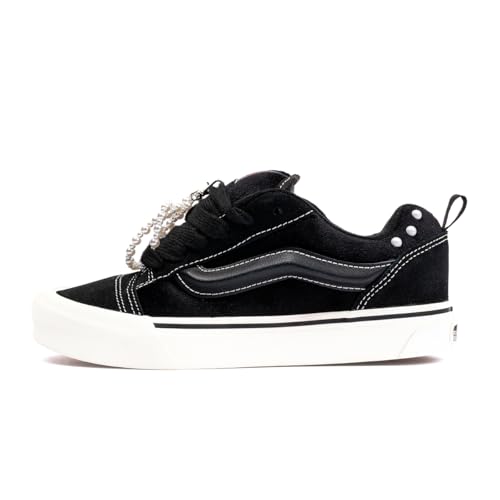 Image of Vans Unisex-Adult Knu Skool Shoe - '90s Retro Puffy Low-Top Fashion Sneakers for Men & Women