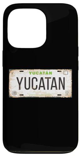 Yucatan Mexico License Plate Mexican Travel Vacation Beach �X�}�z�P�[�X iPhone 13 Pro �p