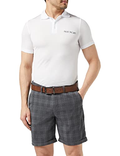 Six2 White-S, Polo Mc Unisex Adulto