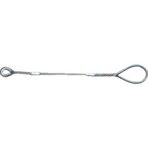 TRUSCO Wスリング Bタイプ 片端シンブル入 9mm×3.5m GRB-9S3.5