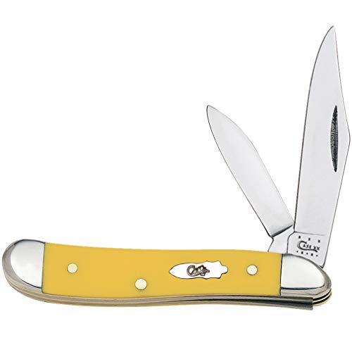 Case WR XX Pocket Knife Peanut Sunflower Synthetic Item #22174 - (4220 SS) - Length Closed: 2 7/8 Inches