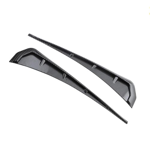 Spoiler latéral de voiture Mercedes Benz : 1 paire de lames d'aile noire