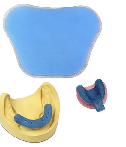 AmeriCan Goods 10/Pack Dental Custom Tray Material Plates Hybrid Light Cure 2.0mm Thick for Custom Trays (Blue)