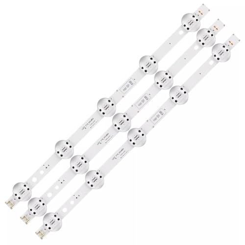 Tiras LED de repuesto de 6 V con base de aluminio para reparar televisores de 43" 1