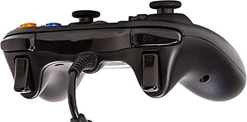 Image of GAMENOPHOBIA 360 Wired Controller for PC & Microsoft 360 Console | High-Performance Gamepad with Ergonomic Grip | Plug & Play | Black