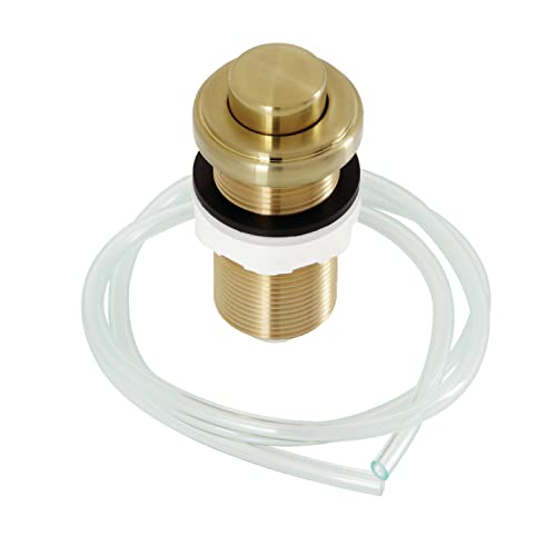 Kingston KA217 Garbage Disposal Air Switch Button, Brushed Brass