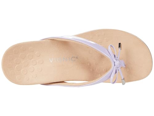 Image of Vionic Women's Rest Bella Toe Post Sandal- Supportive Ladies Orthotic Sandals that include Three Zone Comfort with Arch Support- Flip Flop for Ladies, Medium and Wide Width Size 5-12