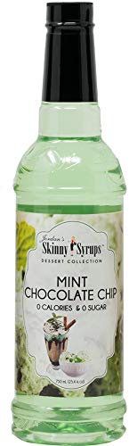 Jordan’s Skinny Syrups | Sugar Free Mint Chocolate Chip Syrup | Healthy Flavors