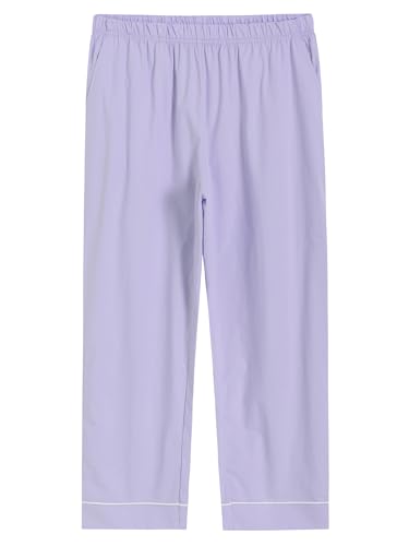 Latuza Women's Petite Length Pajamas Set Long Sleeve Button Down Pjs3