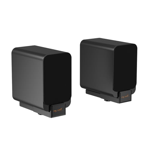 MyWall Soundbar HZ30L, uniwersalny ścienny uchwyt do głośników, głębokość 8,9-15,5 cm, antypoślizgowe wkładki EVA, maks. 15 kg