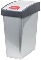 keeeper Kosz na śmieci keeeper premium z naciskaną pokrywą, Soft Touch, 45 l, Magne, Żółty