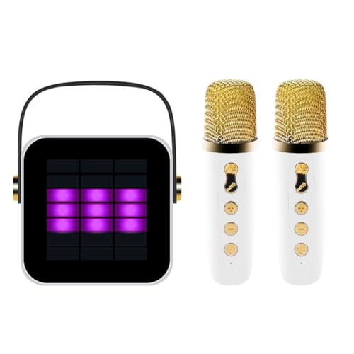 Xbsduih Altavoz Bluetooth PortáTil InaláMbrico Bluetooth 5.3 de Audio con Barra de Sonido de Graves Intensos con Luz de CaptacióN de MicróFono,