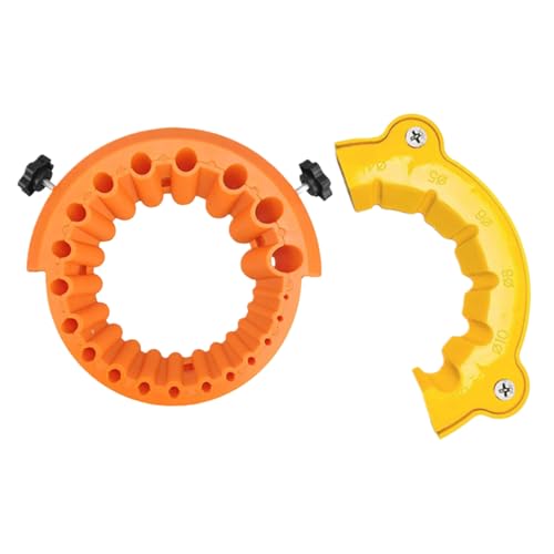 Affila Punte Trapano, Affilatrice Per Punte Trapano Multiangolo, Accessorio Smerigliatrice Angolare, Lega Alluminio/Ghisa, Portatile Per Lavorazione Legno/Giardinaggio (Set)