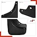 A-Premium Set of 4PCS Mud Flaps Splash Guards Mudguards Mudflaps Compatible with Jeep KL Series Cherokee 2014 2015 2016 2017 2018(Not for Trailhawk), Front & Rear Driver and Passenger Side