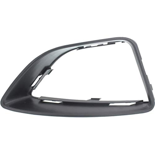 For Ford Fusion Fog Light Cover 2010 2011 2012 Passenger Side | Textured Black | DOT/SAE Compliance | FO1039121 | AE5Z17E810EA