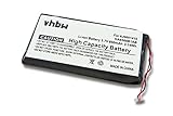 vhbw batteria compatibile con samsung sec-yp5z, yp-z5a, yp-z5ab, yp-z5as, yp-z5f mp3 music player lettore musicale (850mah, 3,7v, li-ion)