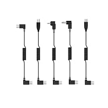 FeiyuTech SCORP Gimbal Series Camera Control Cable Kit 5-PackType-C to Micro/to Mini/to 2.5mm PJ/to 3.5mm TRS/to Multi, Compatible for Scorp Mini 3 pro/Scorp 3,C2