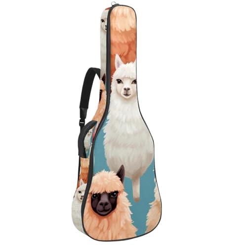 Sac de transport pour guitare acoustique étanche contre chocs et pluie fine